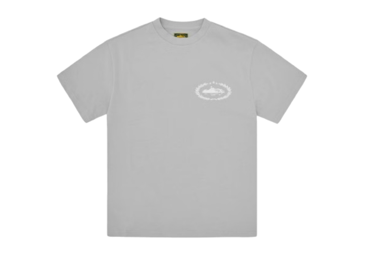 Corteiz Royale Heavyweight Tee Gray |Exclusive Streetwear 