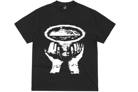 Corteiz Sketchy Hands Tee Black  – sneaker autêntico da CollectKicks