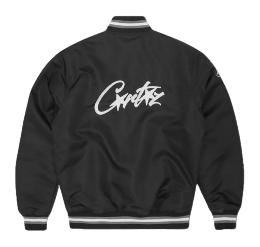 Corteiz Stadium Jacket Black | CollectKicks