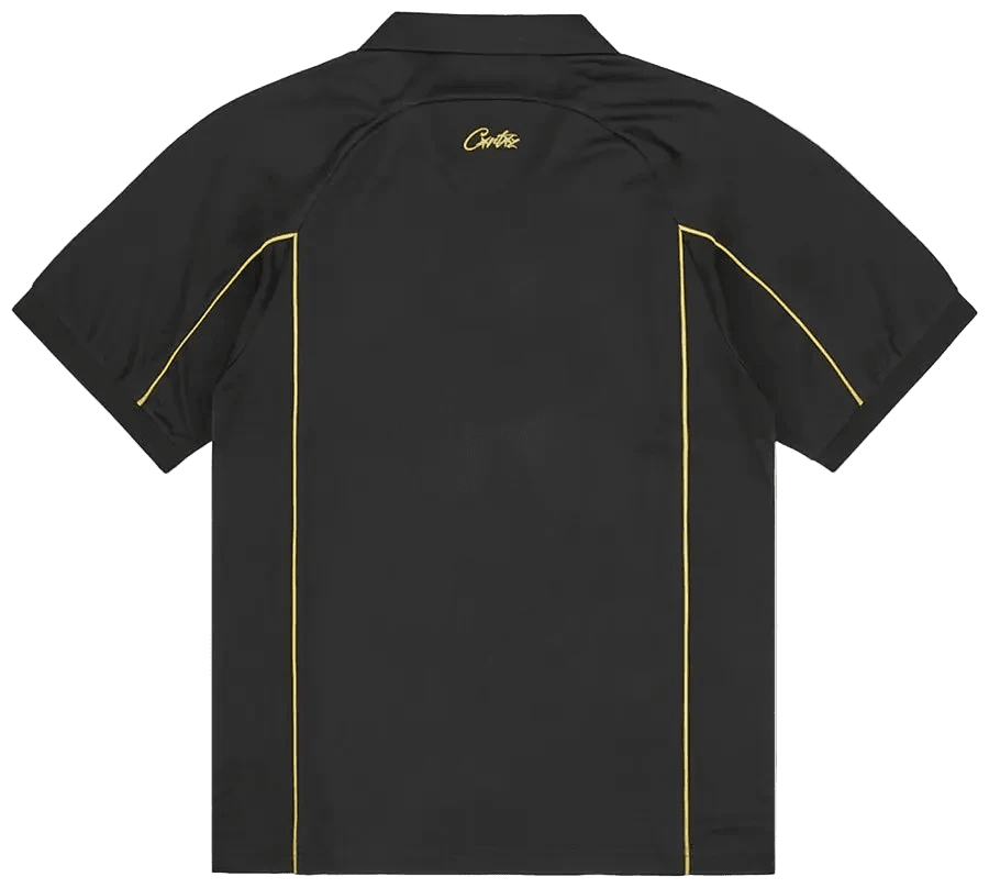 シャツ Supreme Crest Soccer Jersey Black Supreme T-Shirt - Crest