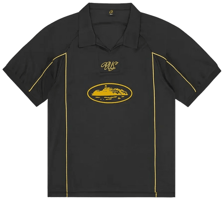 Corteiz Talismo Football Jersey Black  – sneaker autêntico da CollectKicks