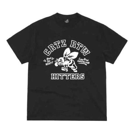 Corteiz The Hitters Tee Black  – sneaker autêntico da CollectKicks