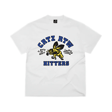 Corteiz The Hitters Tee White  – sneaker autêntico da CollectKicks