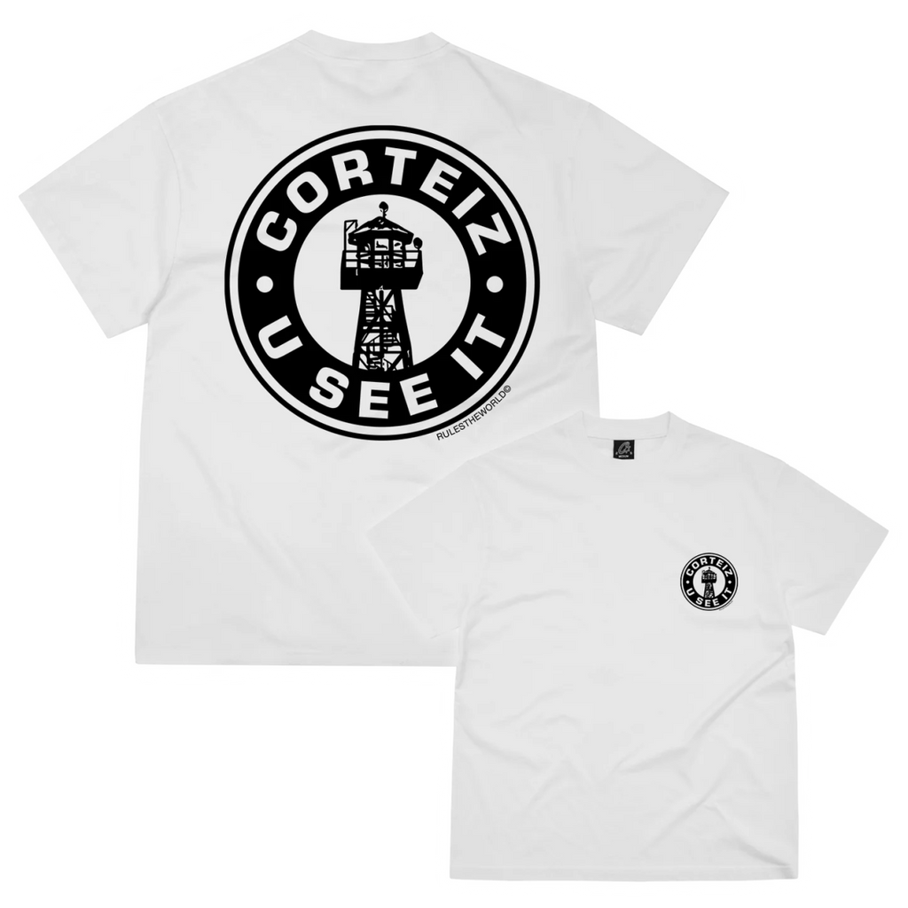 Corteiz U See It Tee White  – sneaker autêntico da CollectKicks
