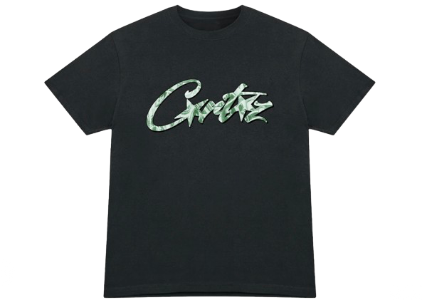 Corteiz Dollar Tee Black frontal