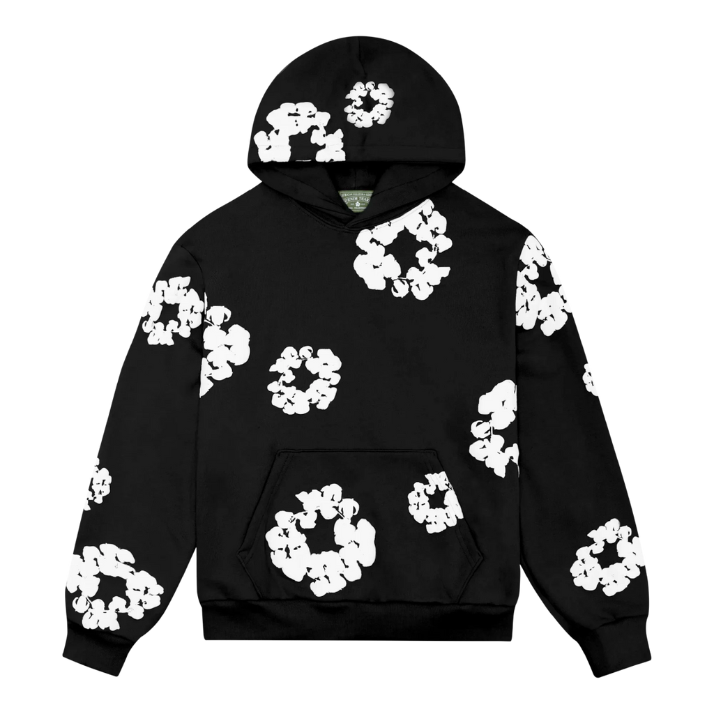 Denim Tears The Cotton Wreath Sweatshirt Black  – sneaker autêntico da CollectKicks