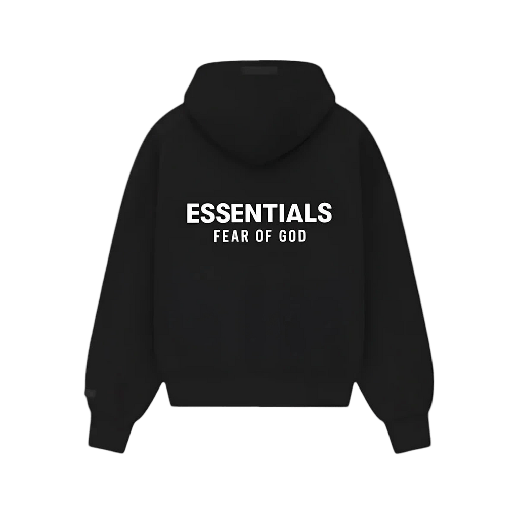 Fear of God Essentials Classic Hoodie 'Jet Black'  – sneaker autêntico da CollectKicks
