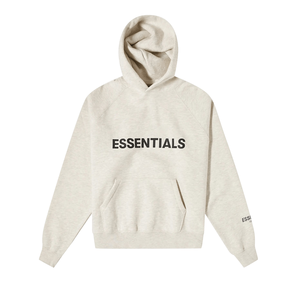 Fear of God Essentials Hoodie Aplique Logo 'Oatmeal'  – sneaker autêntico da CollectKicks