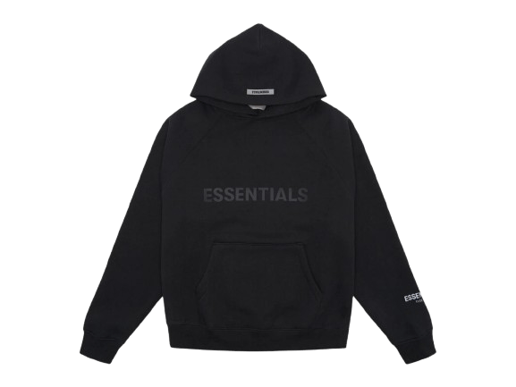 Fear of God Essentials Hoodie Aplique Logo 'Stretch Limo/Black'  – sneaker autêntico da CollectKicks