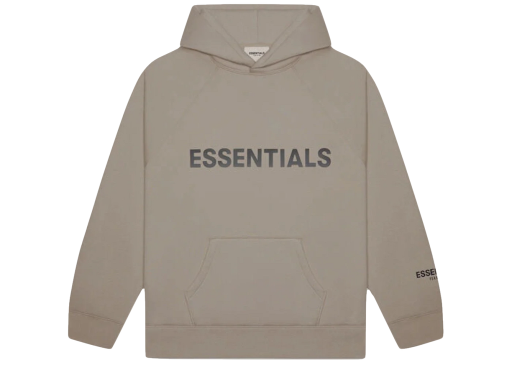 Fear of God Essentials Hoodie Aplique Logo 'Taupe'  – sneaker autêntico da CollectKicks
