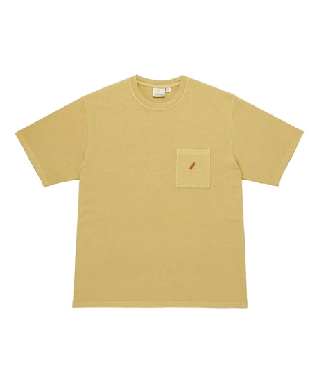 Gramicci - One Point Tee Pigment Dyed - Sulph Pig  – sneaker autêntico da CollectKicks