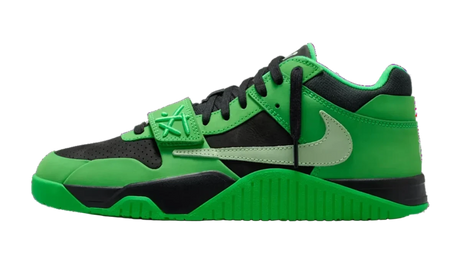 Jordan CJ1 T - Rexx Travis Scott Green Spark  – sneaker autêntico da CollectKicks