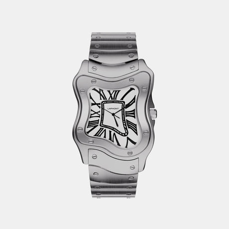 LAURENT LARGE SILVER | WHITE DIAL  – sneaker autêntico da CollectKicks