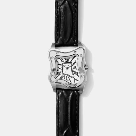 LAURENT SMALL SILVER | BLACK STRAP  – sneaker autêntico da CollectKicks