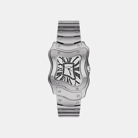 LAURENT SMALL SILVER | WHITE DIAL  – sneaker autêntico da CollectKicks