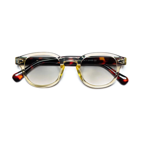 LE CORBUSIER / TORTOISE & TRANSPARENT LIGHT GREEN  – sneaker autêntico da CollectKicks