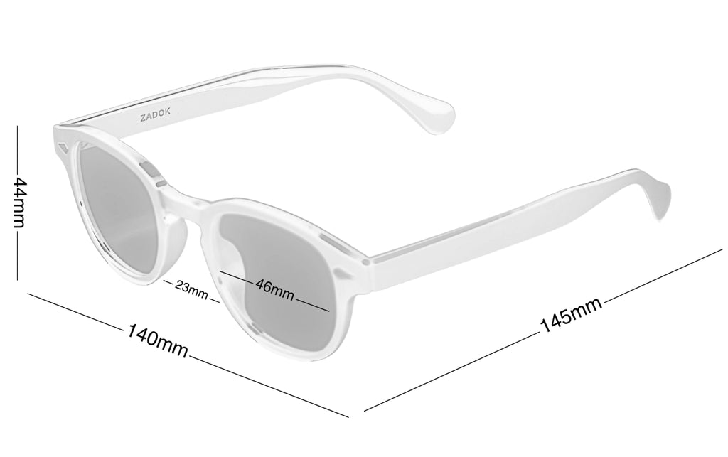 LE CORBUSIER / TRANSPARENT BLUE | Zadok  – Sunglasses CollectKicks