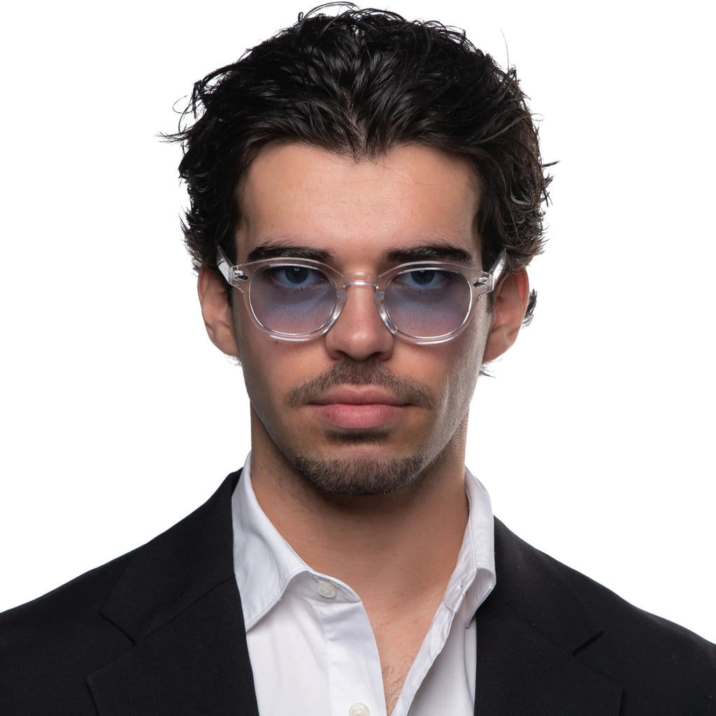 LE CORBUSIER / TRANSPARENT BLUE | Zadok  –Sunglasses  CollectKicks