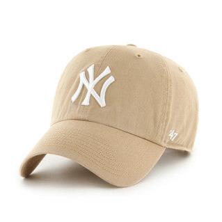 '47 Clean Up Adjustable 'Khaki' - New York Yankees Logo .- frontal