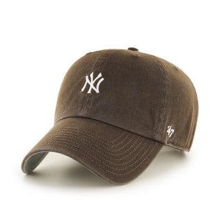 '47 Clean Up Adjustable 'Brown' - New York Yankees - frontal