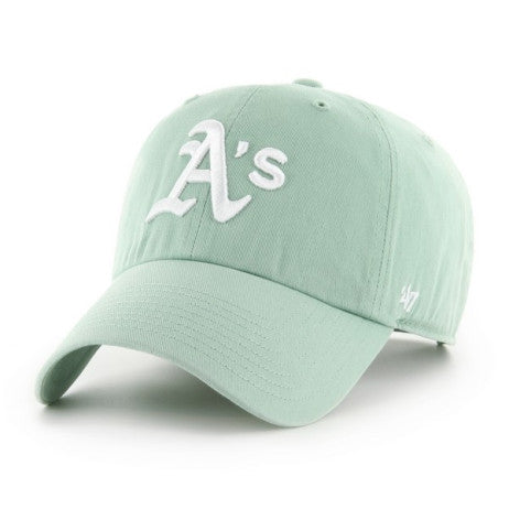 '47 Clean Up Adjustable 'Eucalyptus' - Oakland Athletics  SKU: B-NLRGW18GWS-YQ frontal