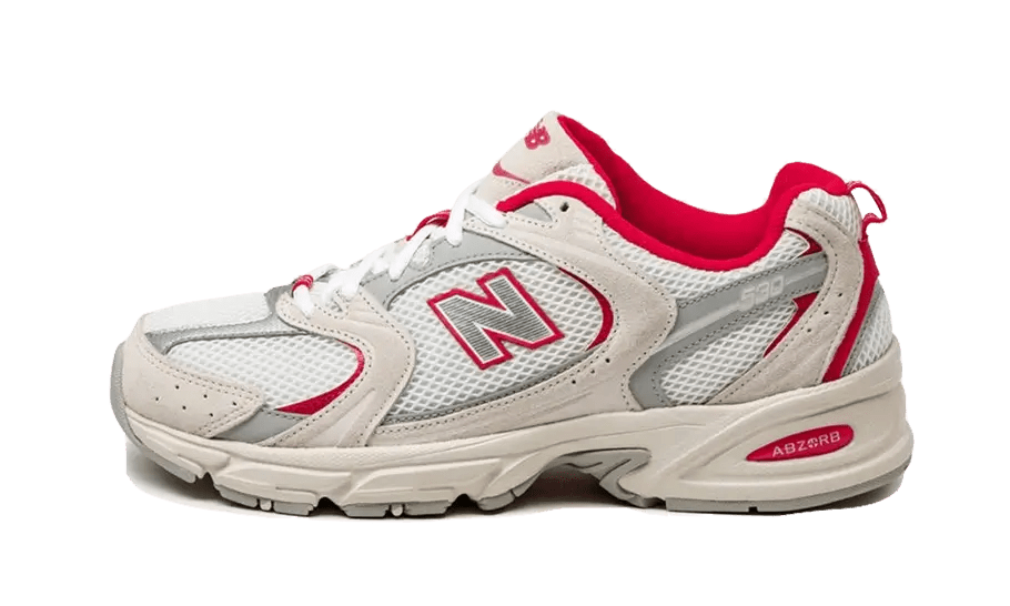 New Balance 530 Beige Red MR530QB – sneaker autêntico da CollectKicks