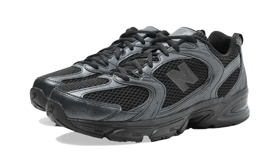 New Balance 530 Black Dark Grey MR530PB – sneaker autêntico da CollectKicks