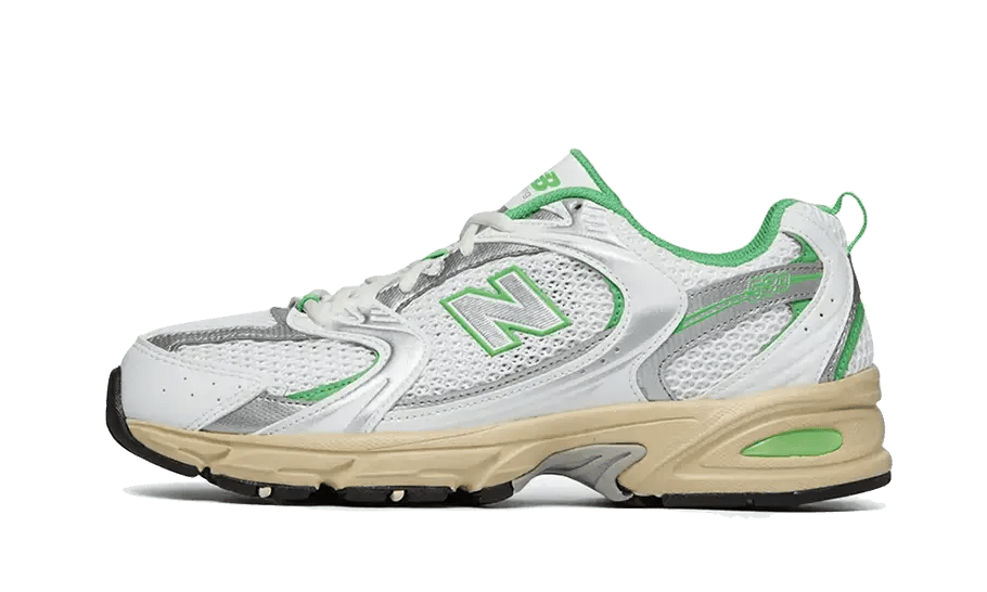 New Balance 530 White Palm Leaf MR530EC – sneaker autêntico da CollectKicks