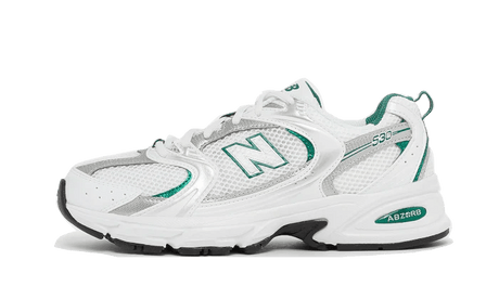 New Balance 530 White Silver Green MR530AB – sneaker autêntico da CollectKicks