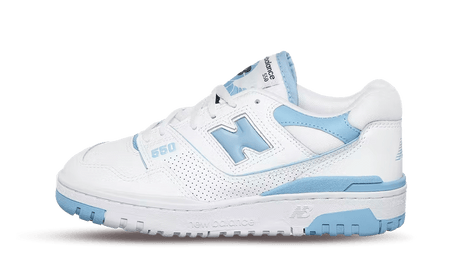 New Balance 550 UNC White Dusk Blue BB550BC – sneaker autêntico da CollectKicks