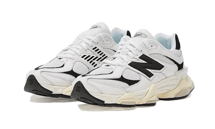 New Balance 9060 White Black  – sneaker autêntico da CollectKicks