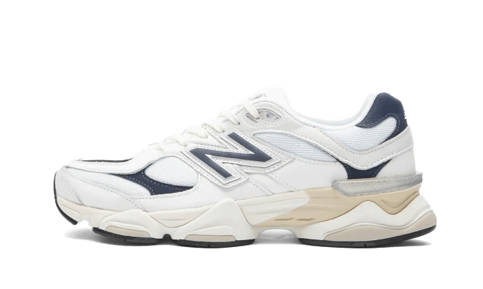 New Balance 9060 White Navy  – sneaker autêntico da CollectKicks
