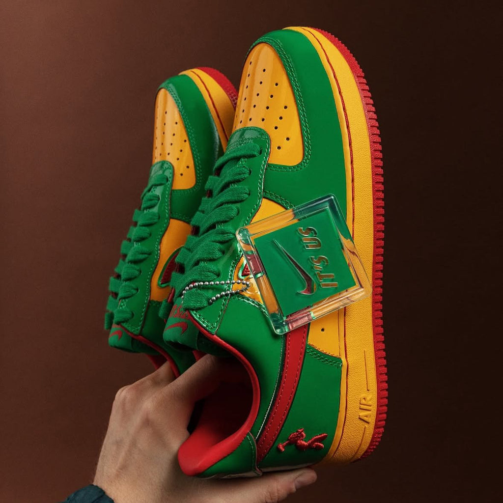 Nike Air Force 1 Low Lil Yachty Concrete Boys Lucky Green  – sneaker autêntico da CollectKicks