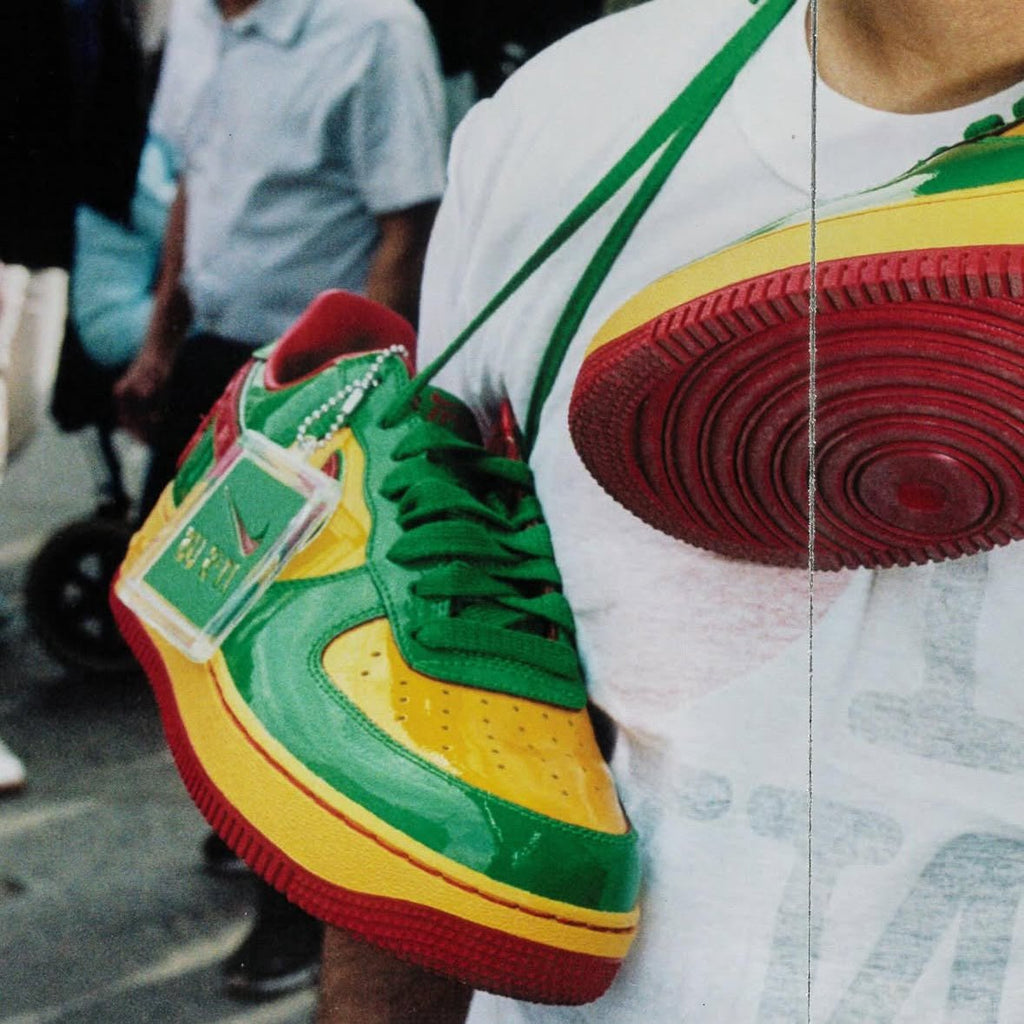 Nike Air Force 1 Low Lil Yachty Concrete Boys Lucky Green  – sneaker autêntico da CollectKicks