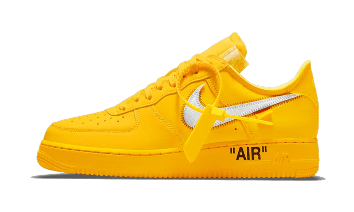 Nike Air Force 1 Low Off - White ICA University Gold  – sneaker autêntico da CollectKicks