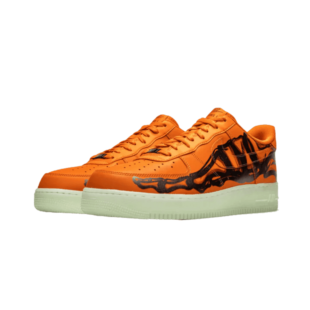 Nike Air Force 1 Low Orange Skeleton Halloween  – sneaker autêntico da CollectKicks