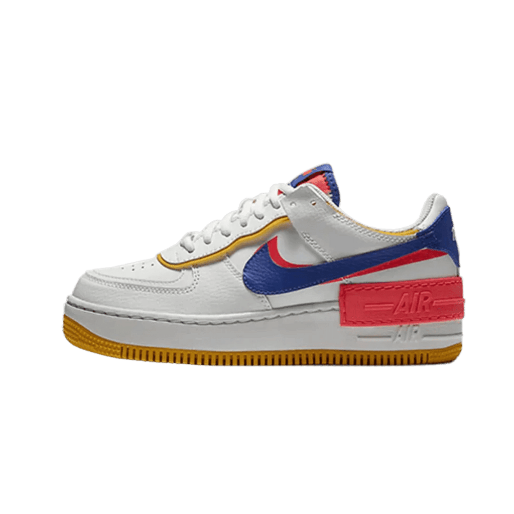 Nike Air Force 1 Low Shadow White Flash Crimson Astronomy Blue  – sneaker autêntico da CollectKicks