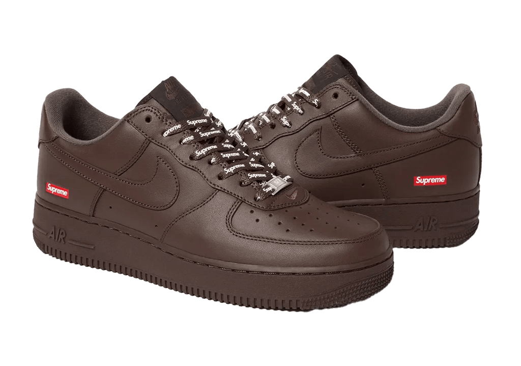 Nike Air Force 1 Low Supreme Baroque Brown  – sneaker autêntico da CollectKicks