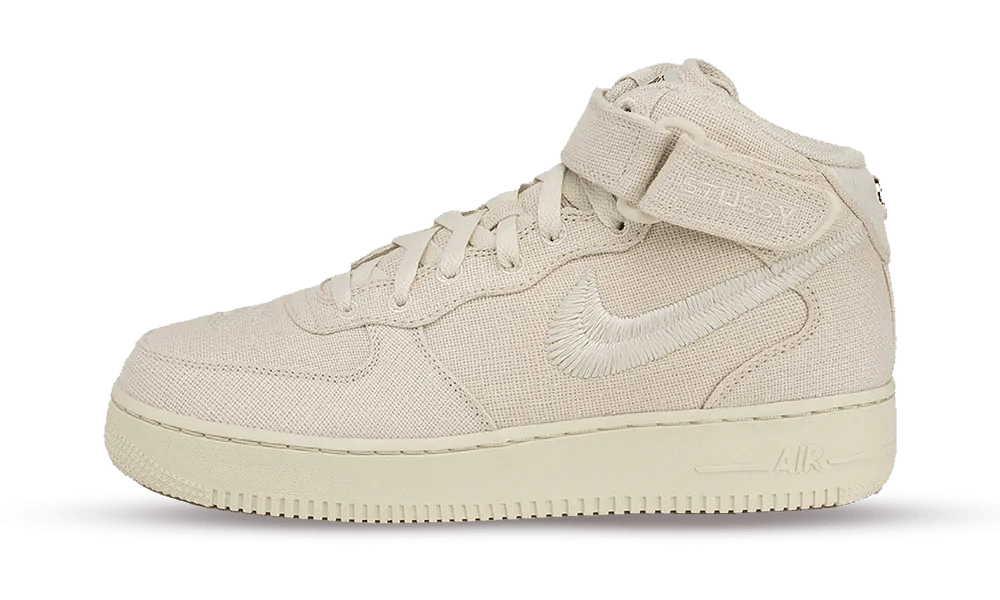 Nike Air Force 1 Mid Stussy Hemp  – sneaker autêntico da CollectKicks
