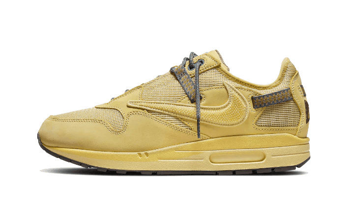 Nike Air Max 1 Travis Scott Cactus Jack Saturn Gold DO9392-700 – sneaker autêntico da CollectKicks