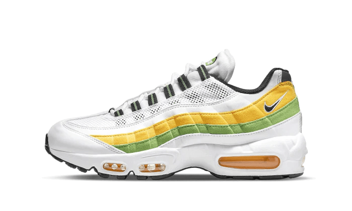 Nike Air Max 95 Essential White Green Apple Tour Yellow  – sneaker autêntico da CollectKicks
