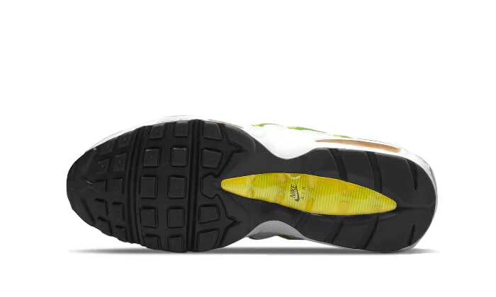 Nike Air Max 95 Essential White Green Apple Tour Yellow  – sneaker autêntico da CollectKicks