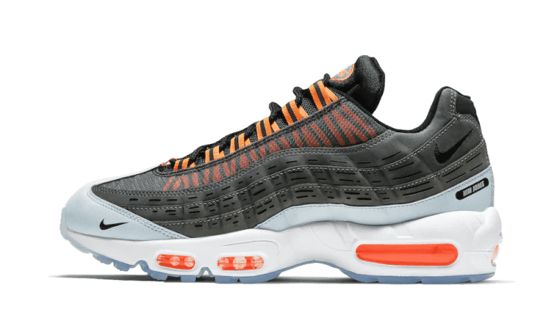 Nike Air Max 95 Kim Jones Black Total Orange - 