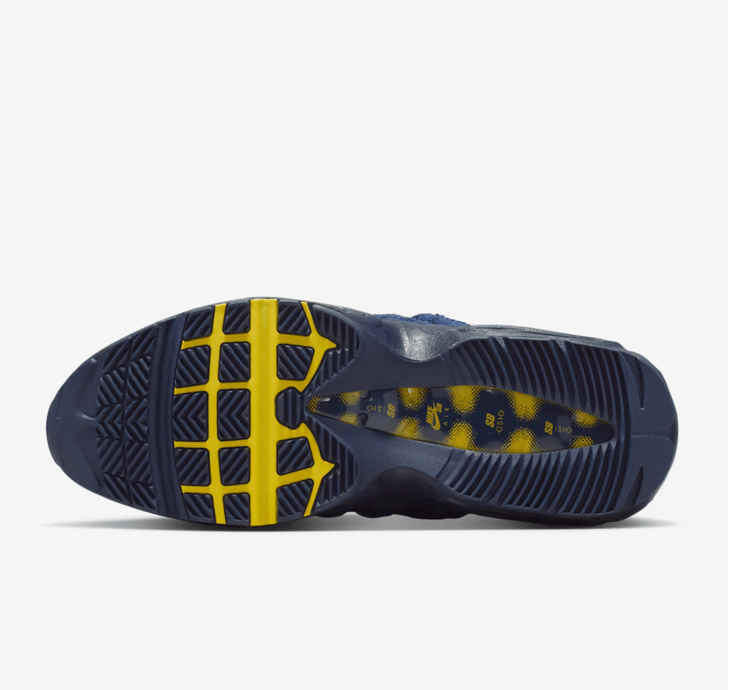 Nike Air Max 95 SB Eric Koston Obsidian Speed Yellow HQ8492-400 – sneaker autêntico da CollectKicks