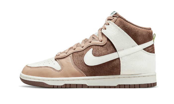 Nike Dunk High Light Chocolate  – sneaker autêntico da CollectKicks