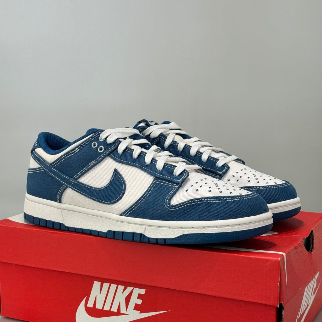 Nike Dunk Low Industrial Blue Sashiko (44) - Usado  – sneaker autêntico da CollectKicks