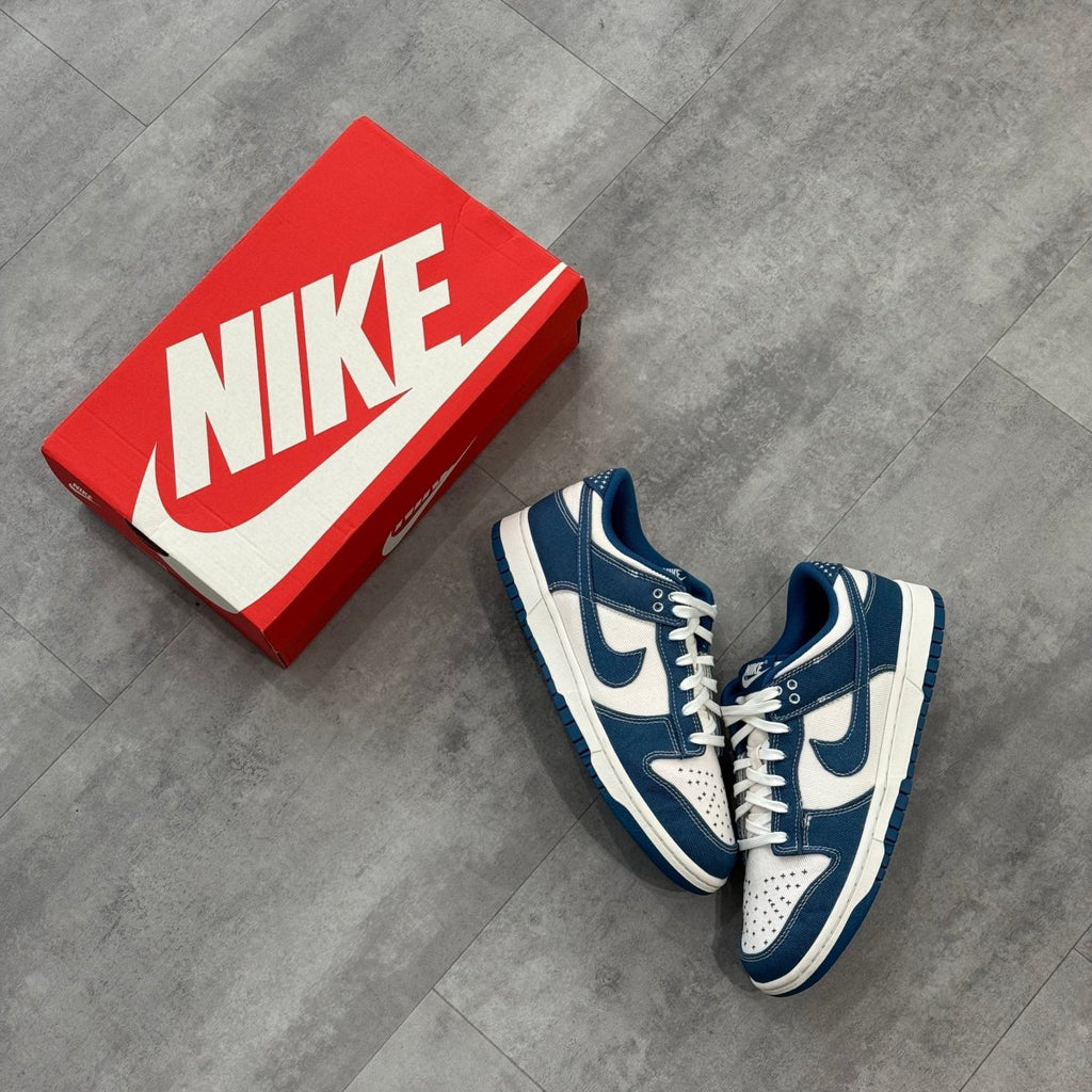 Nike Dunk Low Industrial Blue Sashiko (44) - Usado  – sneaker autêntico da CollectKicks
