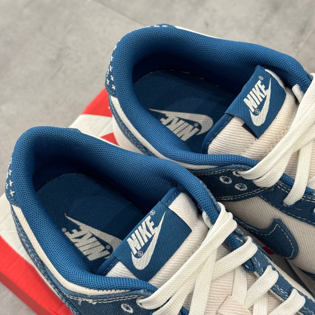 Nike Dunk Low Industrial Blue Sashiko (44) - Usado  – sneaker autêntico da CollectKicks