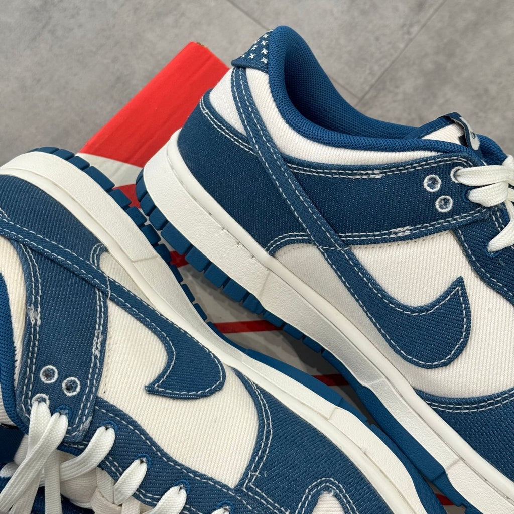 Nike Dunk Low Industrial Blue Sashiko (44) - Usado  – sneaker autêntico da CollectKicks