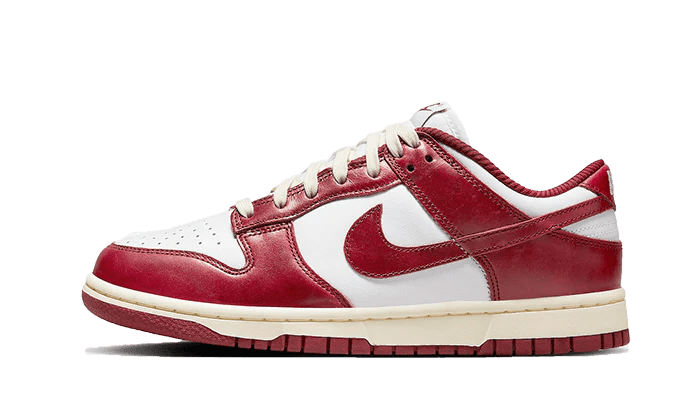 Nike Dunk Low PRM Vintage Team Red  – sneaker autêntico da CollectKicks